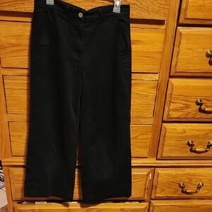 Everlane Wide Leg Cropped  Trousers